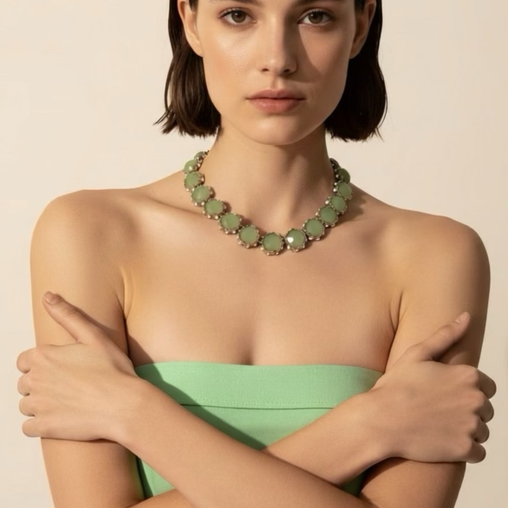 Elegant Green Necklace